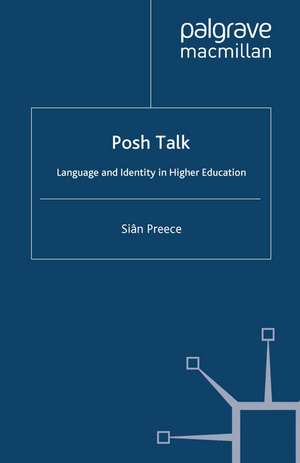 Posh Talk de S. Preece