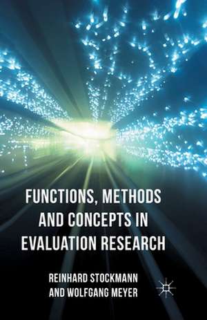 Functions, Methods and Concepts in Evaluation Research de R. Stockmann