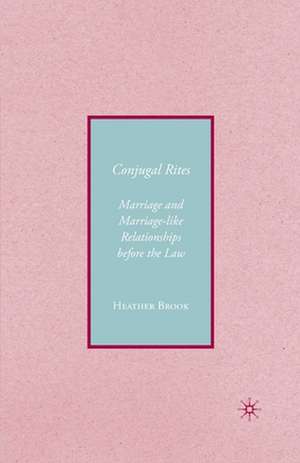 Conjugality de H. Brook