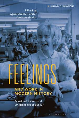 Feelings and Work in Modern History: Emotional Labour and Emotions about Labour de Agnes Arnold-Forster