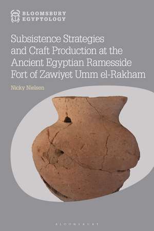 Subsistence Strategies and Craft Production at the Ancient Egyptian Ramesside Fort of Zawiyet Umm el-Rakham de Dr Nicky Nielsen