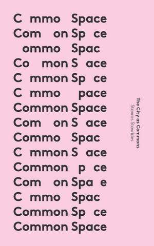 Common Space: The City as Commons de Associate Professor Stavros Stavrides