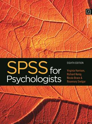 SPSS for Psychologists de Richard Kemp
