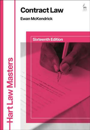 Contract Law de Ewan McKendrick