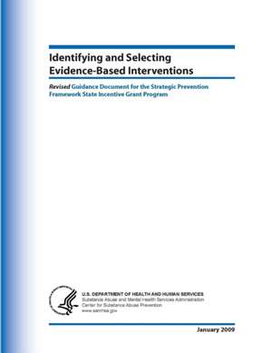 Identifying and Selecting Evidence-Based Interventions de Department of Health and Human Services