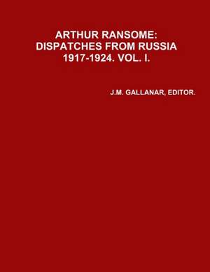 ARHUR RANSOME de Editor J. M. Gallanar