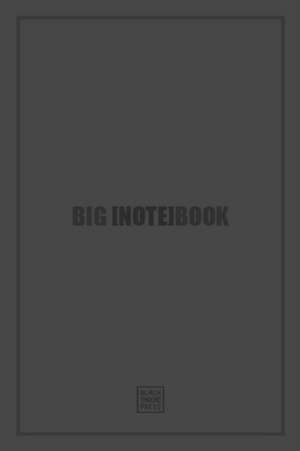 Big [Note]book - Plain de Black Thread Press