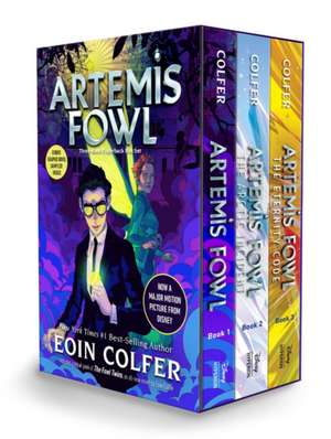 Artemis Fowl 3-book Paperback Boxed Set (Artemis Fowl, Books 1-3) de Eoin Colfer