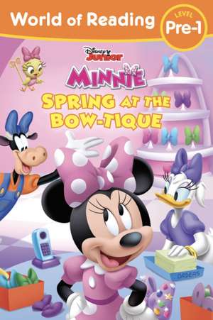 World of Reading Disney Junior Minnie Spring at the Bow-Tique de Disney Books