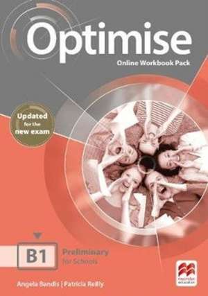 Optimise B1 Online Workbook Pack de Patricia Reilly