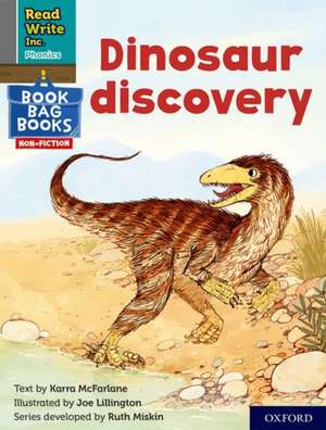 Read Write Inc. Phonics: Dinosaur discovery (Grey Set 7 NF Book Bag Book 12) de Ruth Miskin