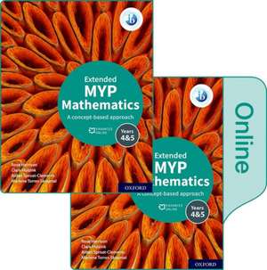 MYP Mathematics 4&5 Extended Print and Enhanced Online Course Book Pack de Rose Harrison