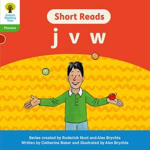 Oxford Reading Tree: Floppy's Phonics Decoding Practice: Oxford Level 2: Short Reads: j v w de Roderick Hunt