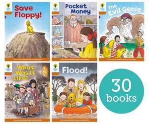 Oxford Reading Tree: Biff, Chip and Kipper Stories: Oxford Level 8: Class Pack of 30 de Roderick Hunt