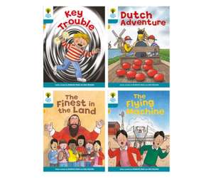 Oxford Reading Tree: Biff, Chip and Kipper Stories: Oxford Level 9: Mixed Pack of 4 de Roderick Hunt