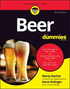 Beer for Dummies de Marty Nachel