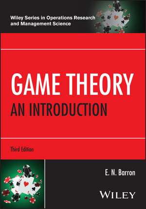 Game Theory: An Introduction, 3rd Edition de Barron