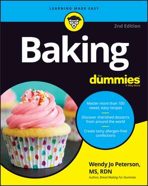 Baking for Dummies de Wendy Jo Peterson