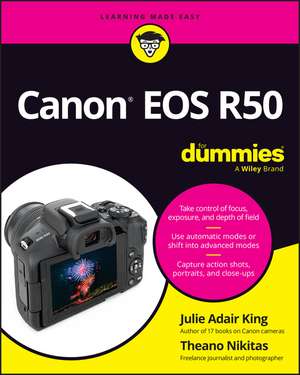 Canon EOS R50 For Dummies de JA King