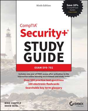 CompTIA Security+ Study Guide – Exam SY0–701 Ninth Edition de M Chapple