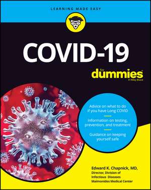 COVID–19 For Dummies de EK Chapnick