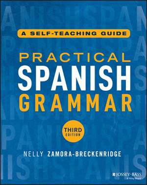 Practical Spanish Grammar 3e: A Self–Teaching Guid e de Zamora–Breckenr