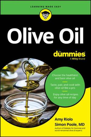 Olive Oil For Dummies de Riolo