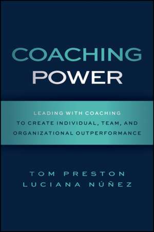 Coaching Power de Tom Preston