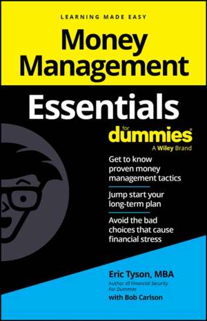 Money Management Essentials for Dummies de Eric Tyson