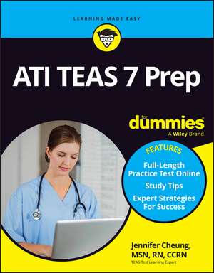 ATI TEAS 7 Prep For Dummies de Jennifer Cheung