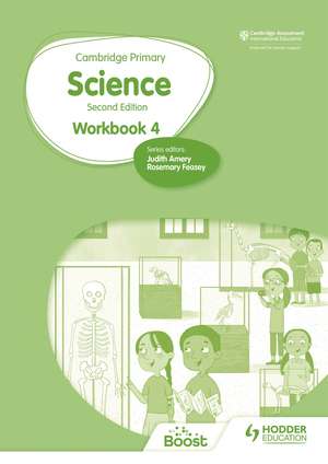 Cambridge Primary Science Workbook 4 Second Edition de Andrea Mapplebeck