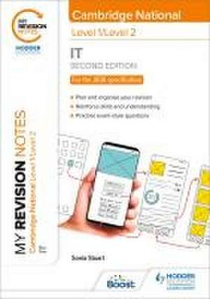 My Revision Notes: Level 1/Level 2 Cambridge National in IT: Second Edition de SONIA STUART