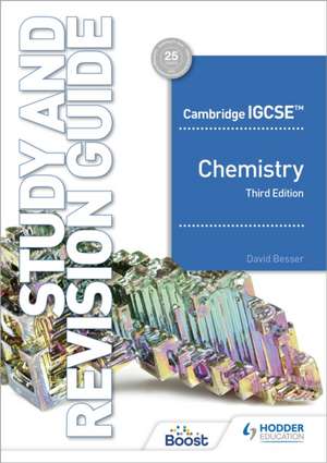 Cambridge IGCSE(TM) Chemistry Study and Revision de David Besser