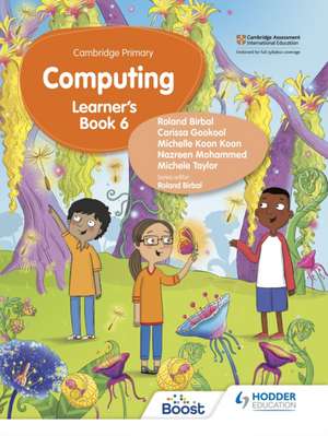 Cambr. Primary Computing Learner's Bk Stage 6 de Michele Taylor