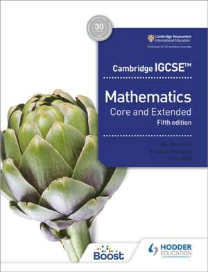 Cambr. IGCSE Core and Extended Mathematics de Terry Wall