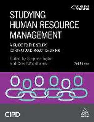 Studying Human Resource Management de Stephen Taylor