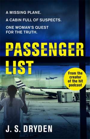 Passenger List de John Scott Dryden