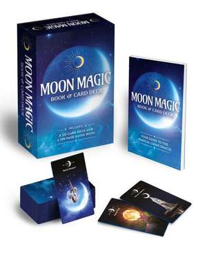 Moon Magic Book & Card Deck: Includes a 50-Card Deck and a 128-Page Guide Book [With Cards] de Marie Bruce