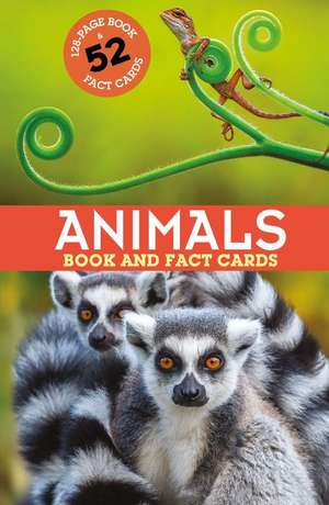 Animals: Book and Fact Cards de Claudia Martin