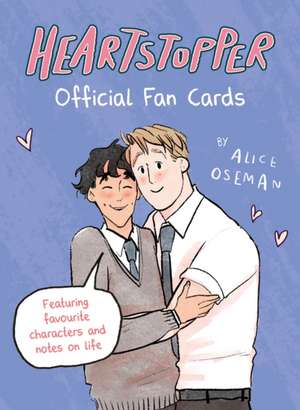 Heartstopper Official Fan Cards de Alice Oseman