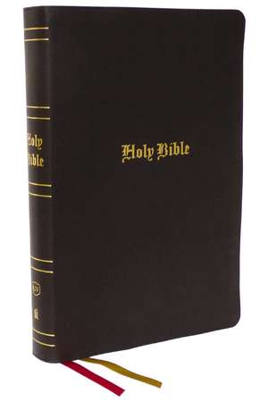 KJV Holy Bible: Super Giant Print with 43,000 Cross References, Brown Bonded Leather, Red Letter, Comfort Print (Thumb Indexed): King James Version de Thomas Nelson