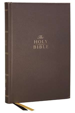 KJV Holy Bible with 73,000 Center-Column Cross References, Hardcover, Red Letter, Comfort Print: King James Version de Thomas Nelson