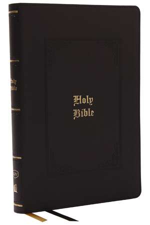 KJV Holy Bible: Giant Print Thinline, Black Leathersoft, Red Letter, Comfort Print: King James Version (Vintage) de Thomas Nelson