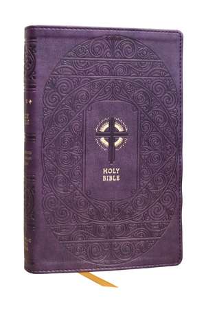 NRSVCE Sacraments of Initiation Catholic Bible, Purple Leathersoft, Comfort Print de Catholic Bible Press