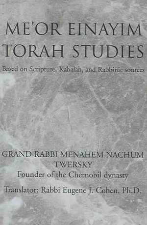 Meor Einayim de Eugene Cohen