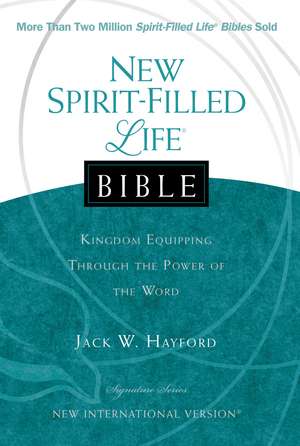 NIV, New Spirit-Filled Life Bible, Hardcover: Kingdom Equipping Through the Power of the Word de Thomas Nelson