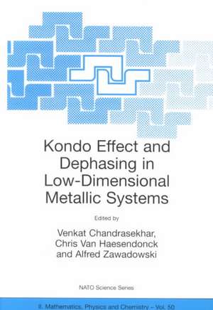 Kondo Effect and Dephasing in Low-Dimensional Metallic Systems de Venkat Chandrasekhar