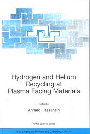 Hydrogen and Helium Recycling at Plasma Facing Materials de Ahmed Hassanein