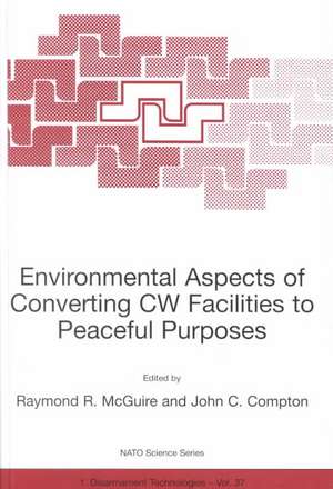 Environmental Aspects of Converting CW Facilities to Peaceful Purposes: Proceedings of the NATO Advanced Research Workshop on Environmental Aspects of Converting CW Facilities to Peaceful Purposes and Derivative Technologies in Modeling, Medicine and Monitoring Spiez, Switzerland April 1999 de Raymond R. McGuire