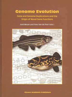 Genome Evolution: Gene and Genome Duplications and the Origin of Novel Gene Functions de Axel Meyer